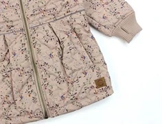 Mikk-line nougat termojakke blomster